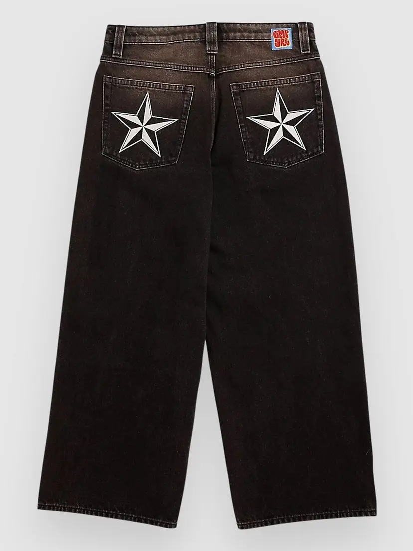 Empyre Empyre Ultra Wide Star Kids Jeans svart
