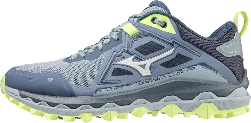 Mizuno Mizuno Women's Wave Mujin 8 Troposphere/White/Neo Lime