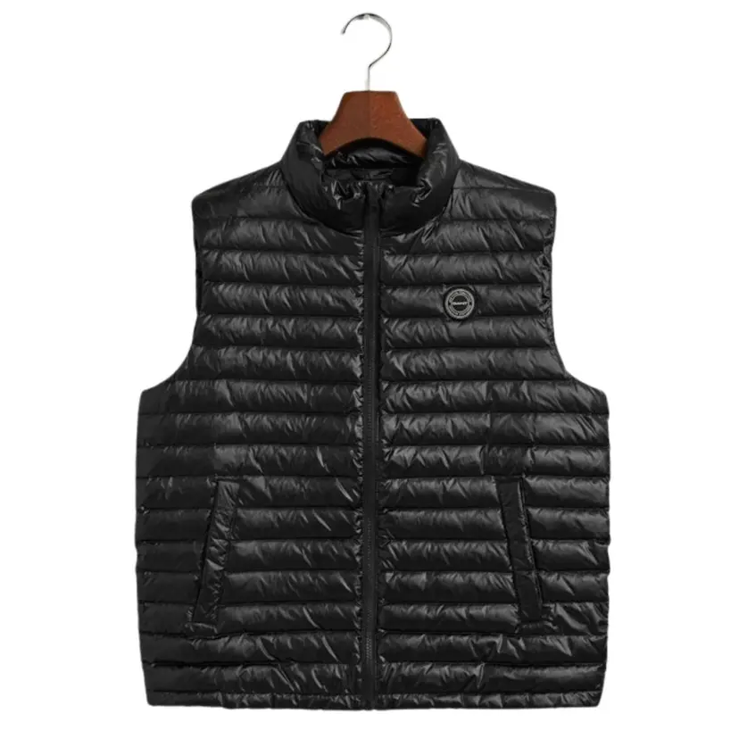 GANT Gant - Vest Vattert Shiny Light Padded Black