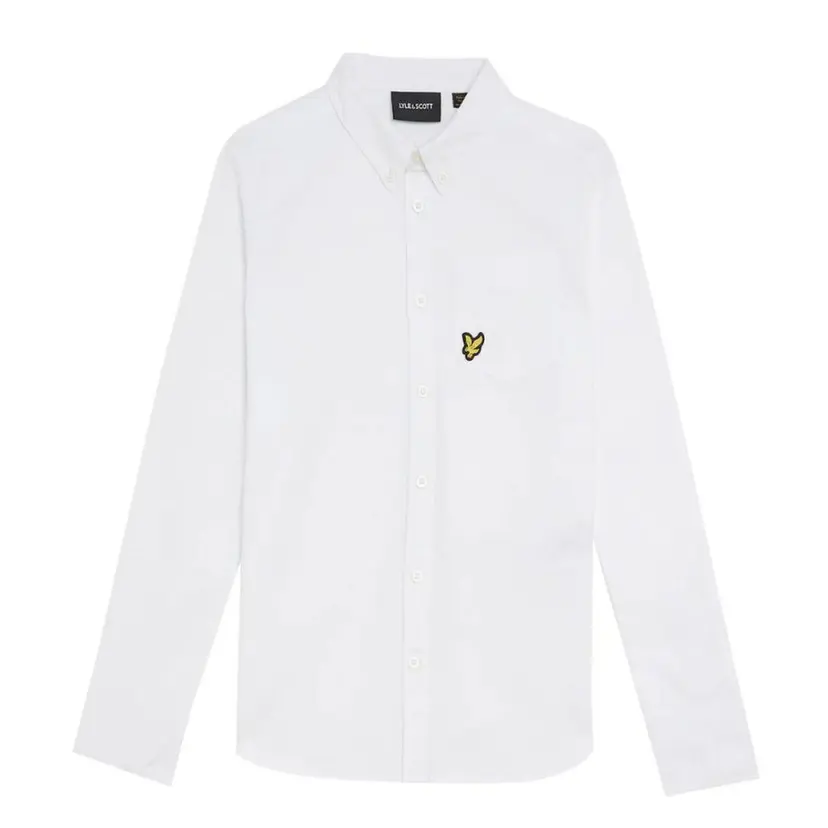 Lyle & Scott Lyle & Scott - Skjorte Oxford Jr White