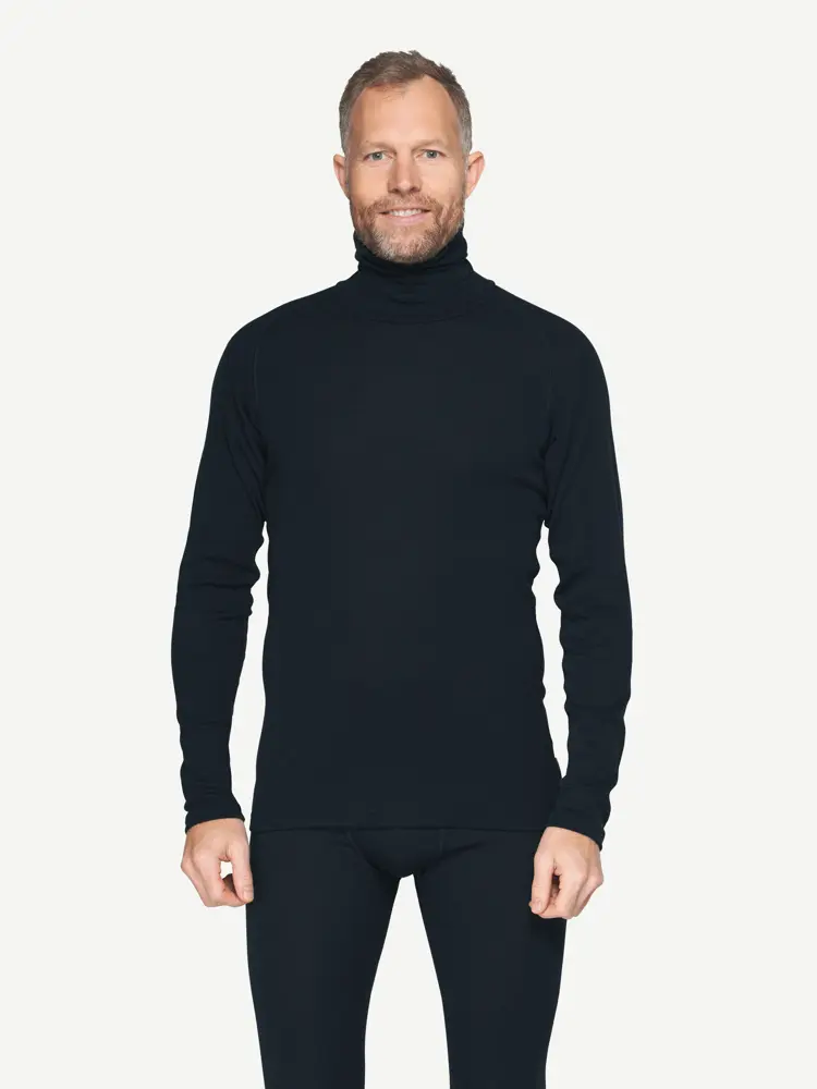Devold Devold - Adventure Merino 190 High Neck Herre - Large - Blå