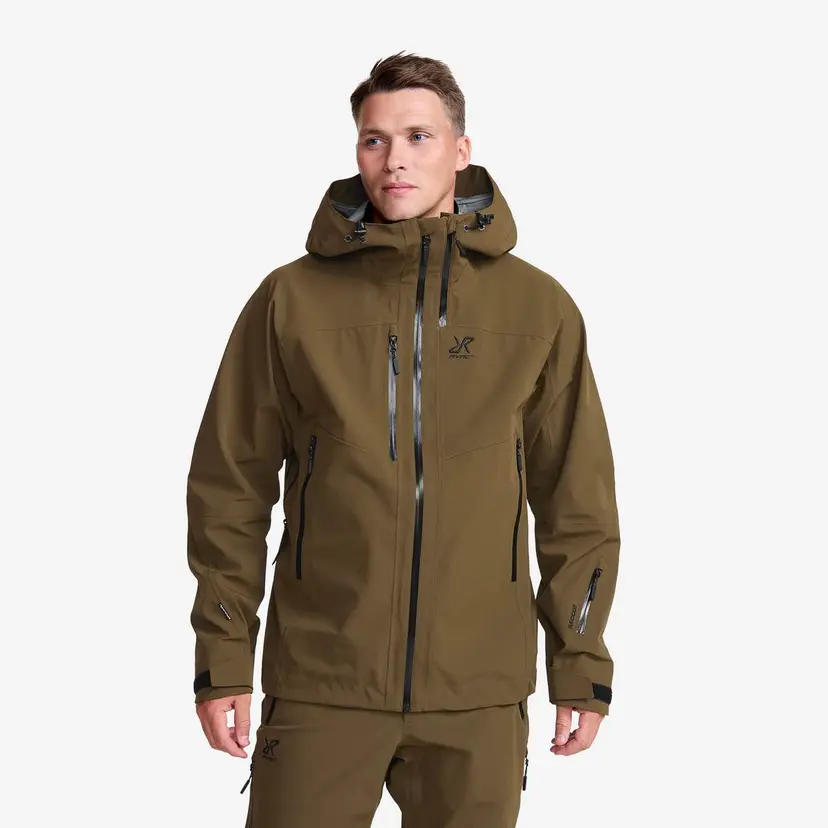 RevolutionRace Cyclone 3L Shell Jacket Herre Dark Olive