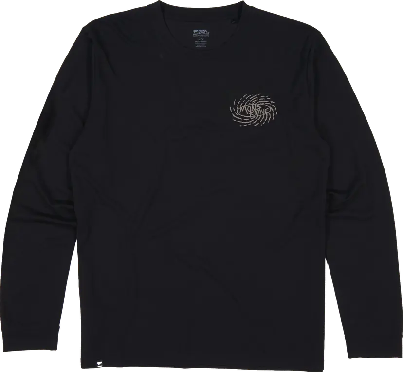 Mons Royale Mons Royale Men´s Icon Long Sleeve Black