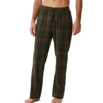 Björn Borg Björn Borg Core Soft Flannel Pyjama Pants Militærgrønn Medium Herre