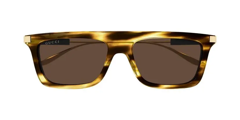 Gucci GG1437S solbriller, havana