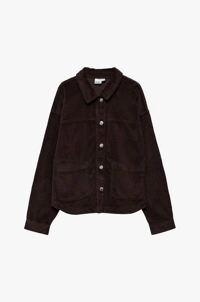 Vero Moda Shacket Vmjamie LS Corduroy Shacket - Brun