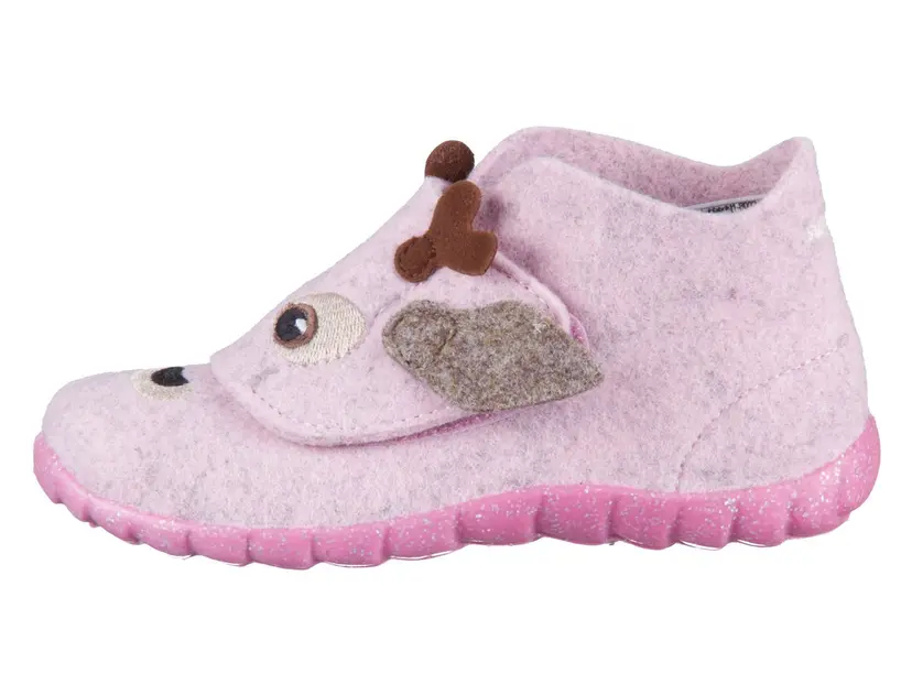 guttelus Superfit - Ulltøfler Filt Rosa