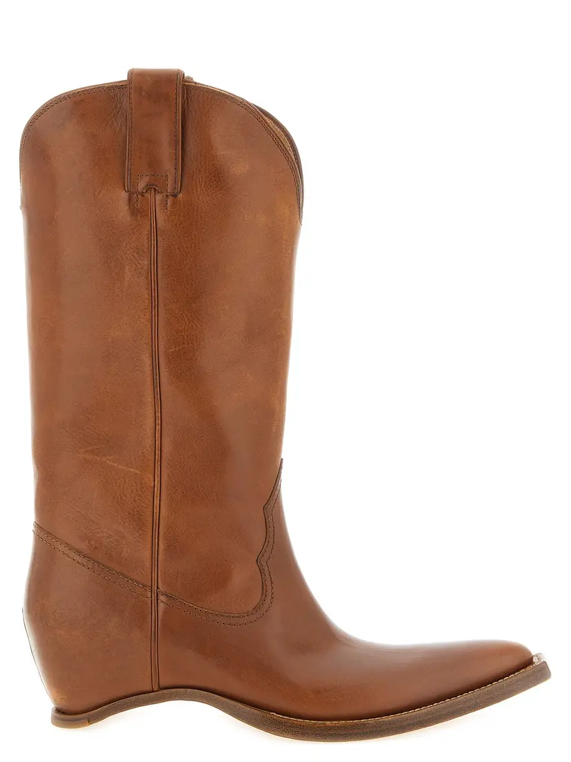 Maison Margiela Maison Margiela Cowboy/biker støvler – Brun