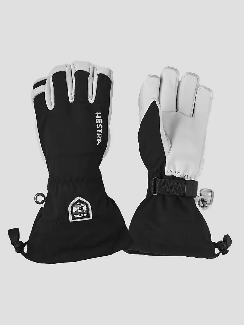 Hestra Hestra Army Leather Heli Ski Hansker svart