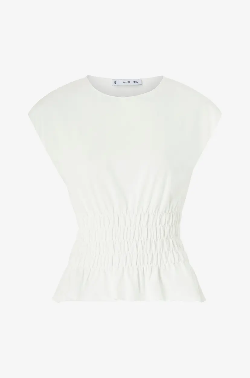 Mango Topp Gomi - Hvit