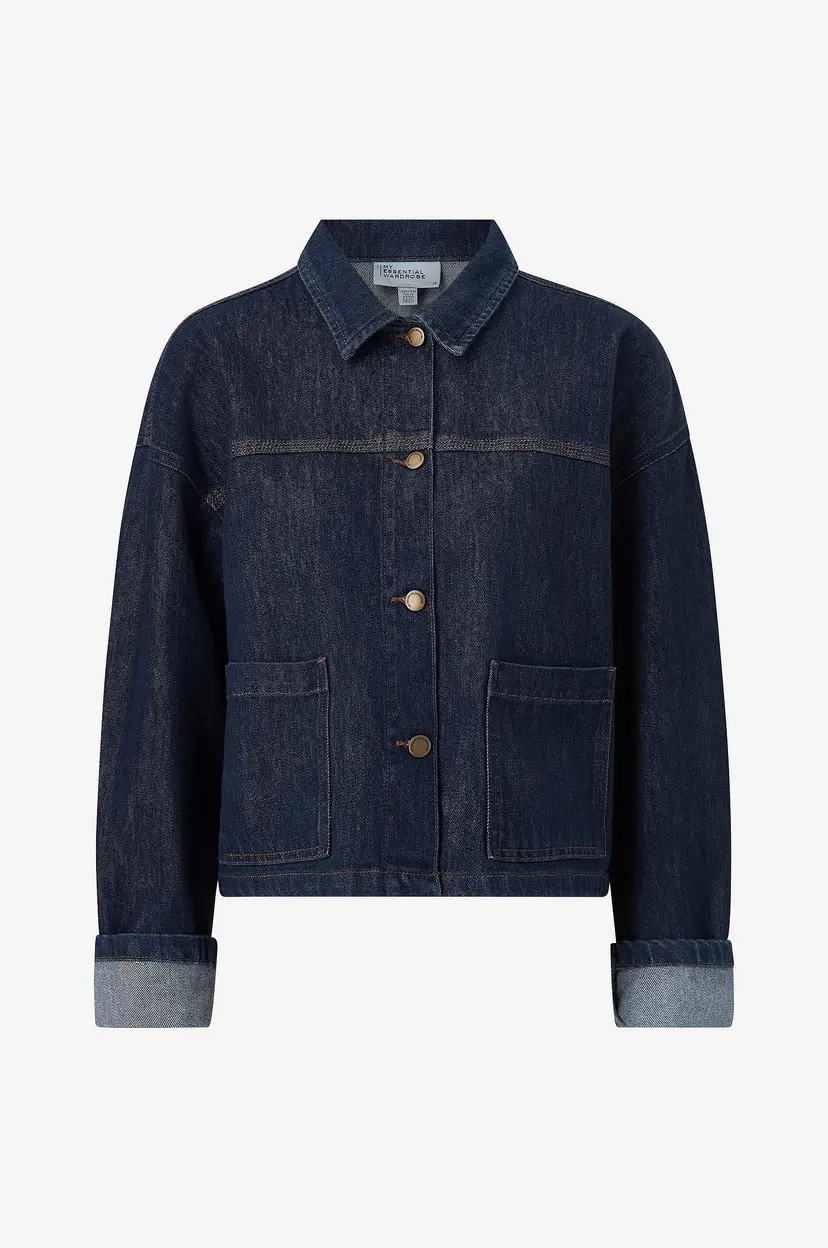 My Essential Wardrobe Denim jakke mwMalle 139 Deco Denim Jacket - Blå