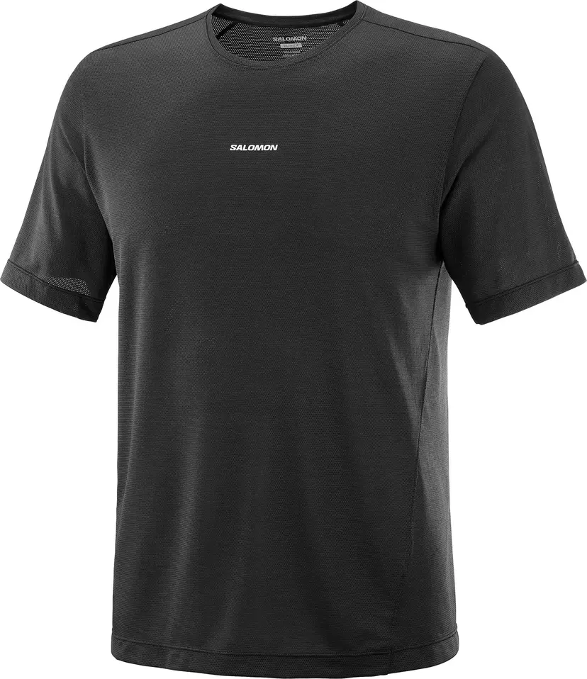 Salomon Salomon Men's Shkout Core Short Sleeve Tee Deep Black