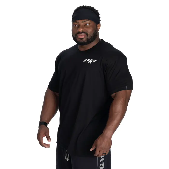 Better Bodies Nahma Standard Tee, Black/White