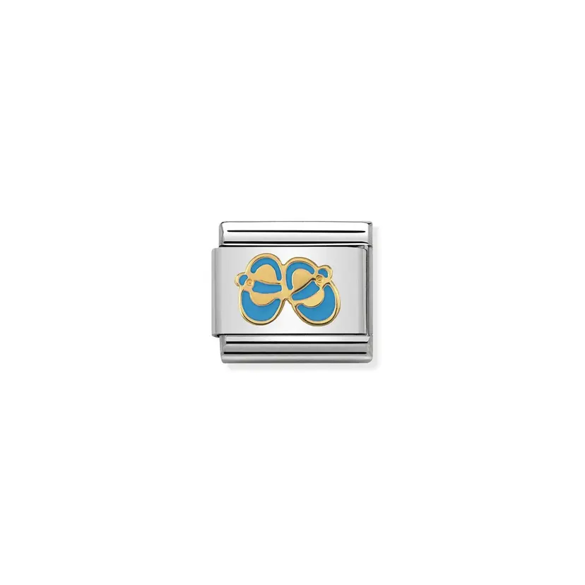 Nomination Light Blue Baby Shoes