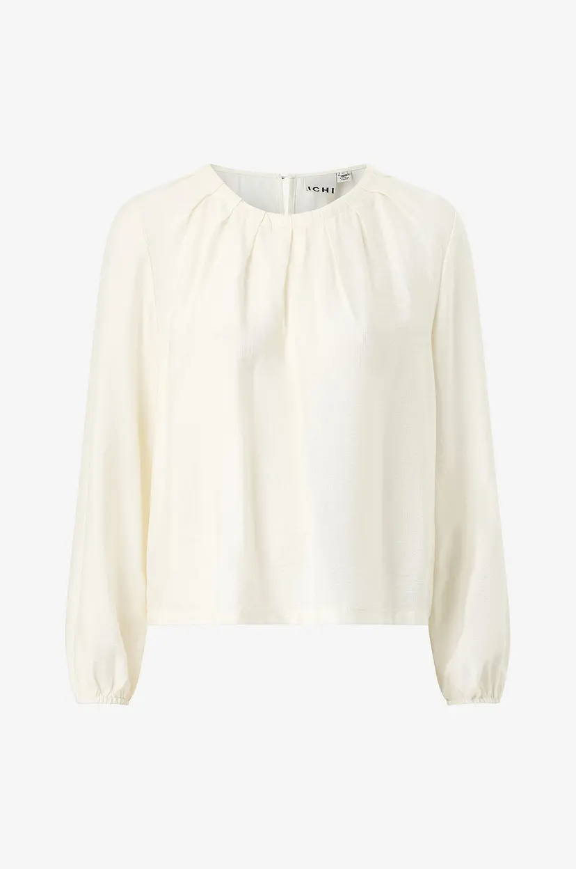Ichi Bluse Ihimelda Ls2 - Hvit
