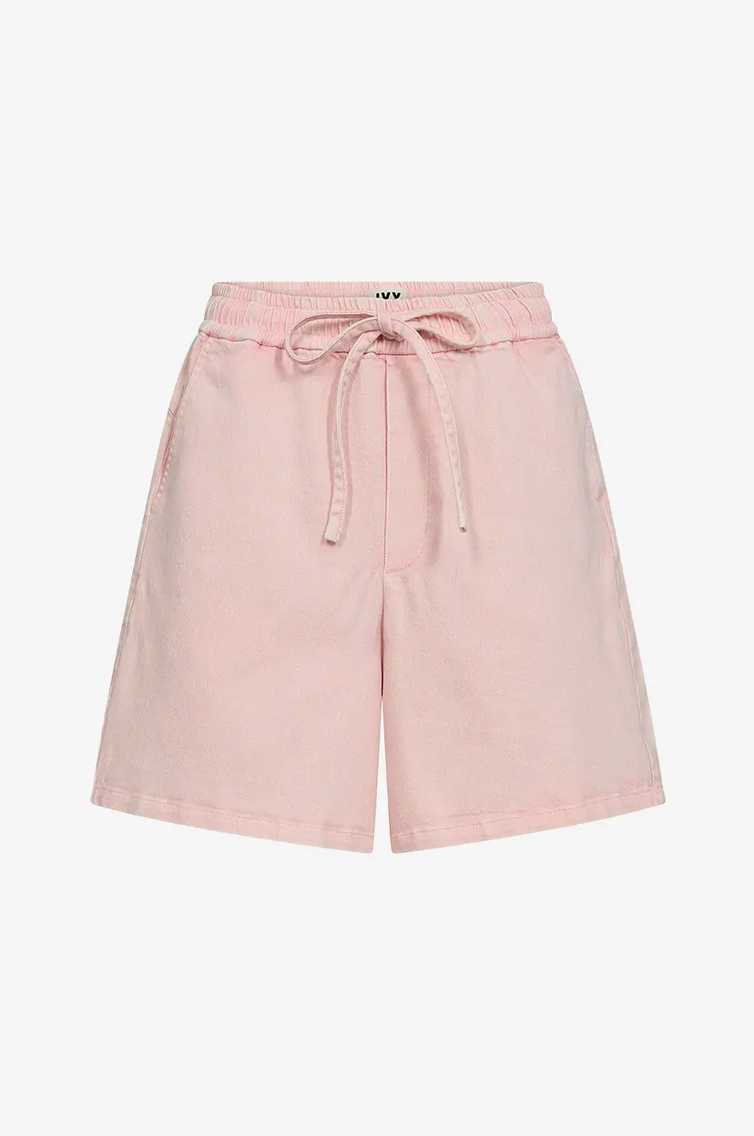 Ivy Copenhagen Jeans-shorts Ivy-Opera Tie Shorts Wash Antique Blossom - Rosa