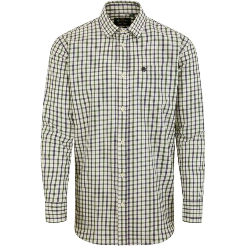 Alan Paine Alan Paine M's Ilkley Shirt Blue/Green