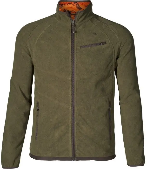 Seeland Seeland M's Vantage Reversible Fleece Pine Green/InVis Orange Blaze