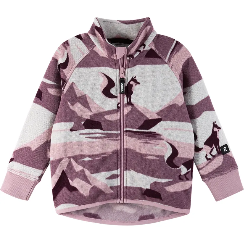 Reima Reima Fleece Sweater Ornament Kids Deep Purple