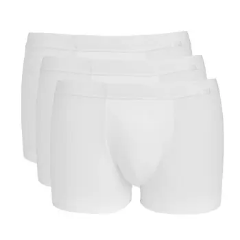 Jockey Jockey 3P Cotton Plus Trunk Hvit Large Herre