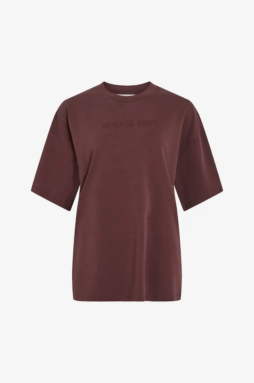 Rouge Edit T-skjorte rouSophias SS O-neck - Rød