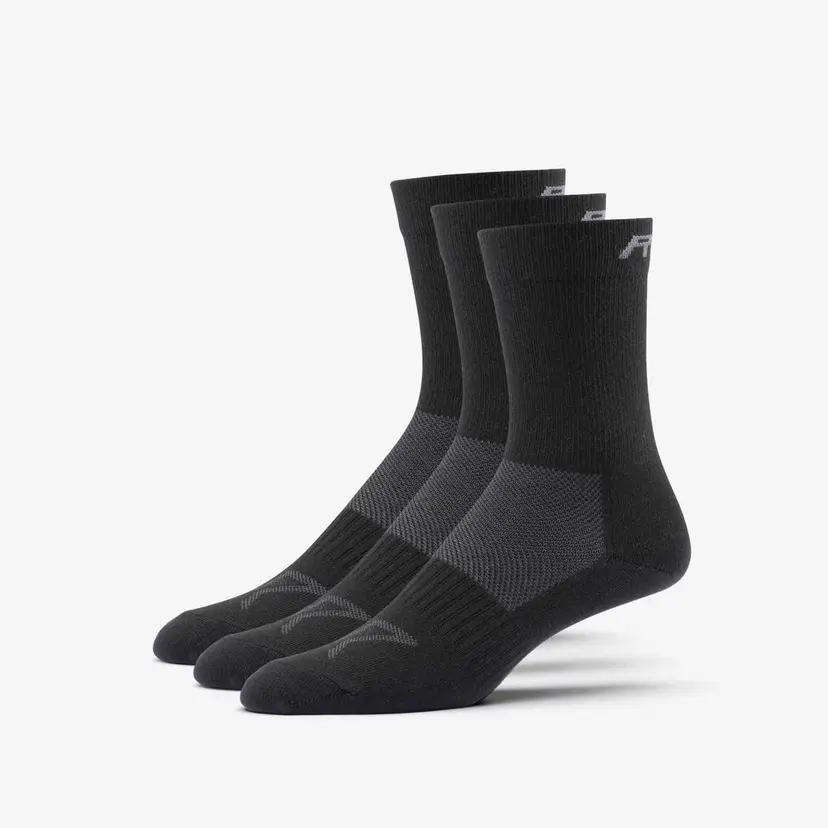 RevolutionRace 3-pack Hiking Cool Socks Unisex Black