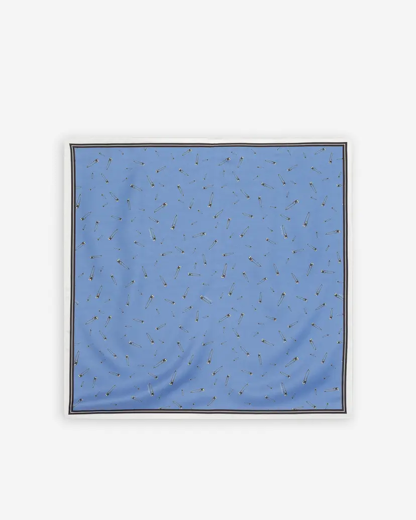 Iceberg Jeans Iceberg Jeans 8E Foulard Blue Scarf