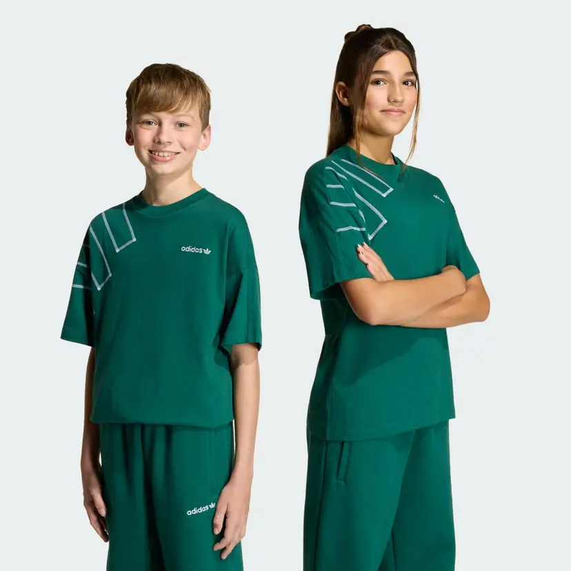 Adidas LOOSE BLOCKED T-SKJORTE