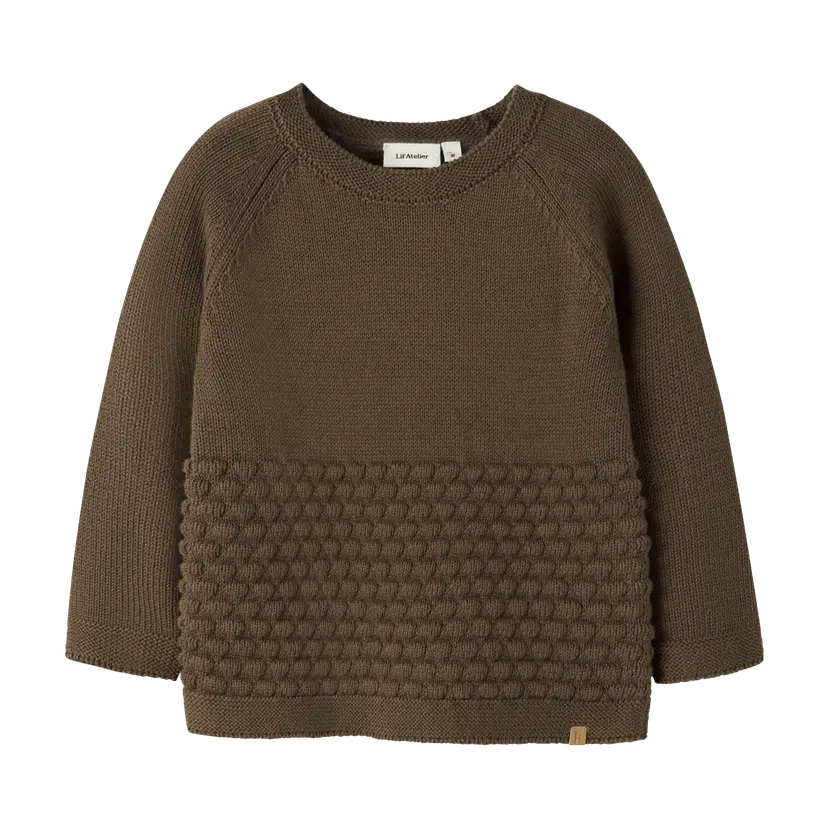 Lil`Atelier Lil' Atelier - Genser Knit Nobir Teak