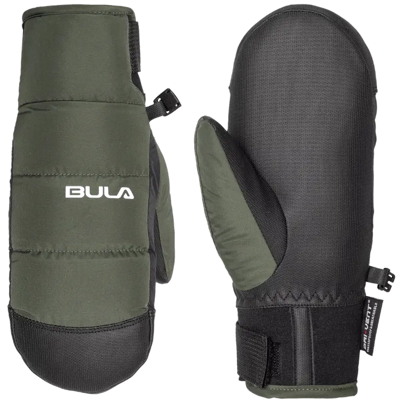 Bula Bula Piste Mittens Junior Dark Olive