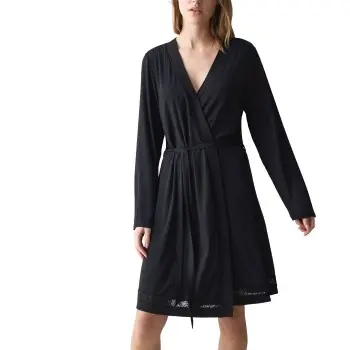 Triumph Triumph Comfort Allure Robe Svart modal 36/38 Dame
