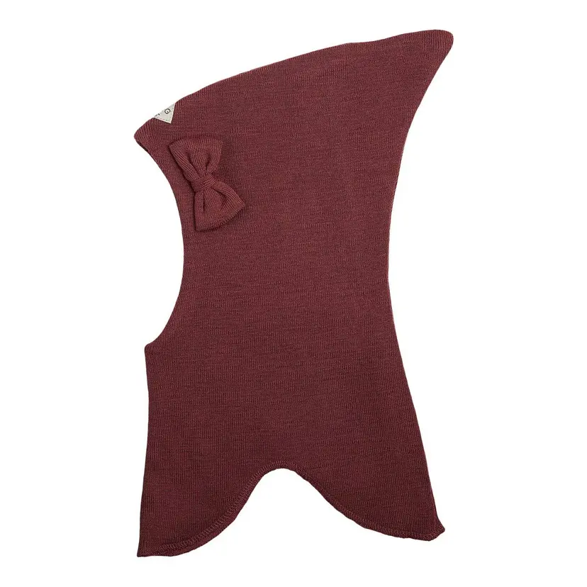 Racing Kids Racing Kids Ull Balaclava Med Sløyfe Forest Berries