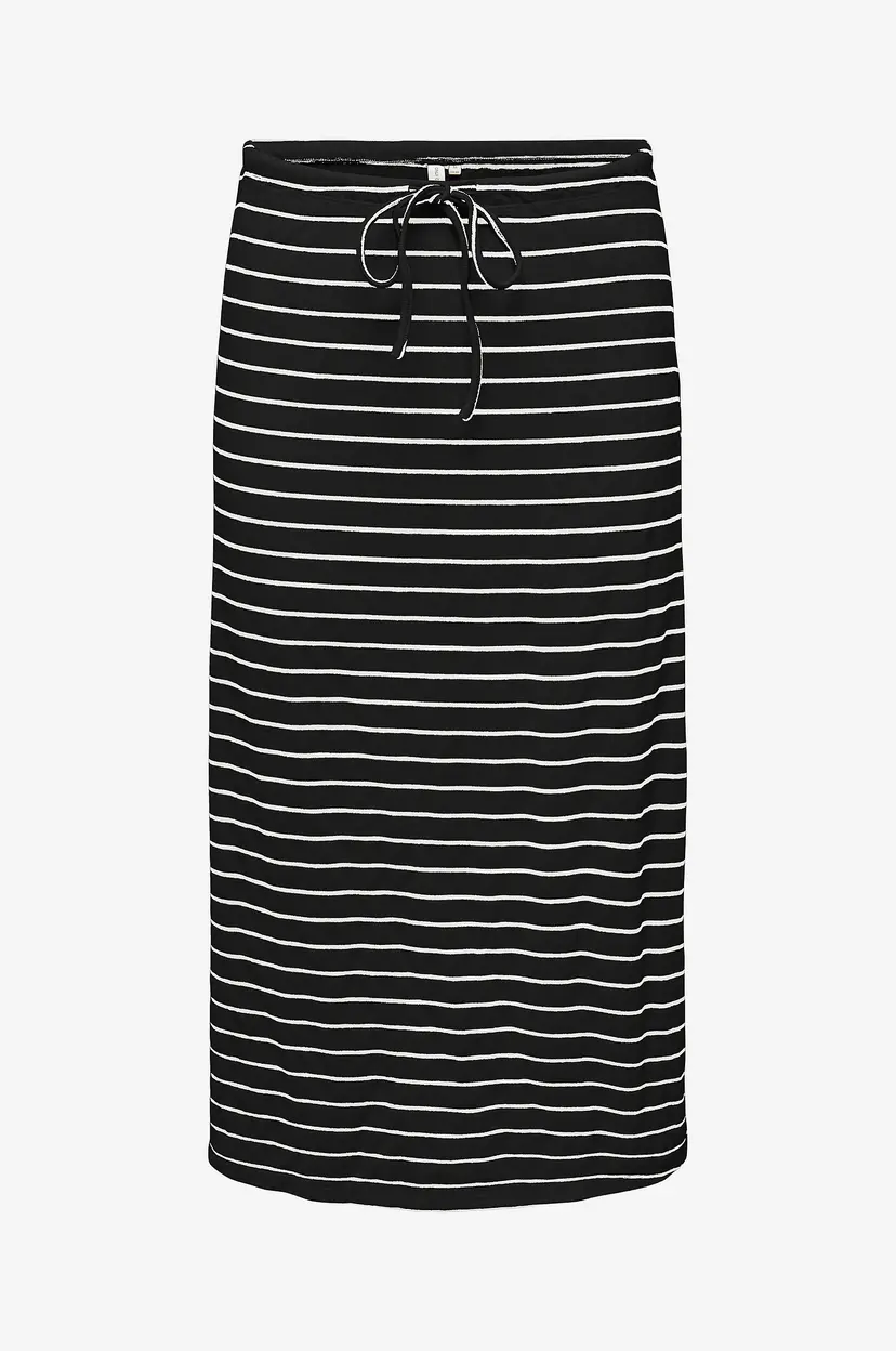 Only Carmakoma Skjørt cana Loose Sweat Skirt Jrs - Svart