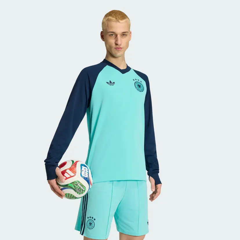 Adidas Tyskland 26 Pre-Match Warm Borteoverdel