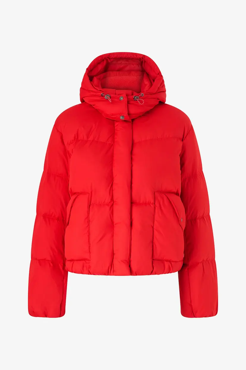 Levi's Dun jakke Western Bubble Shortie - Rød