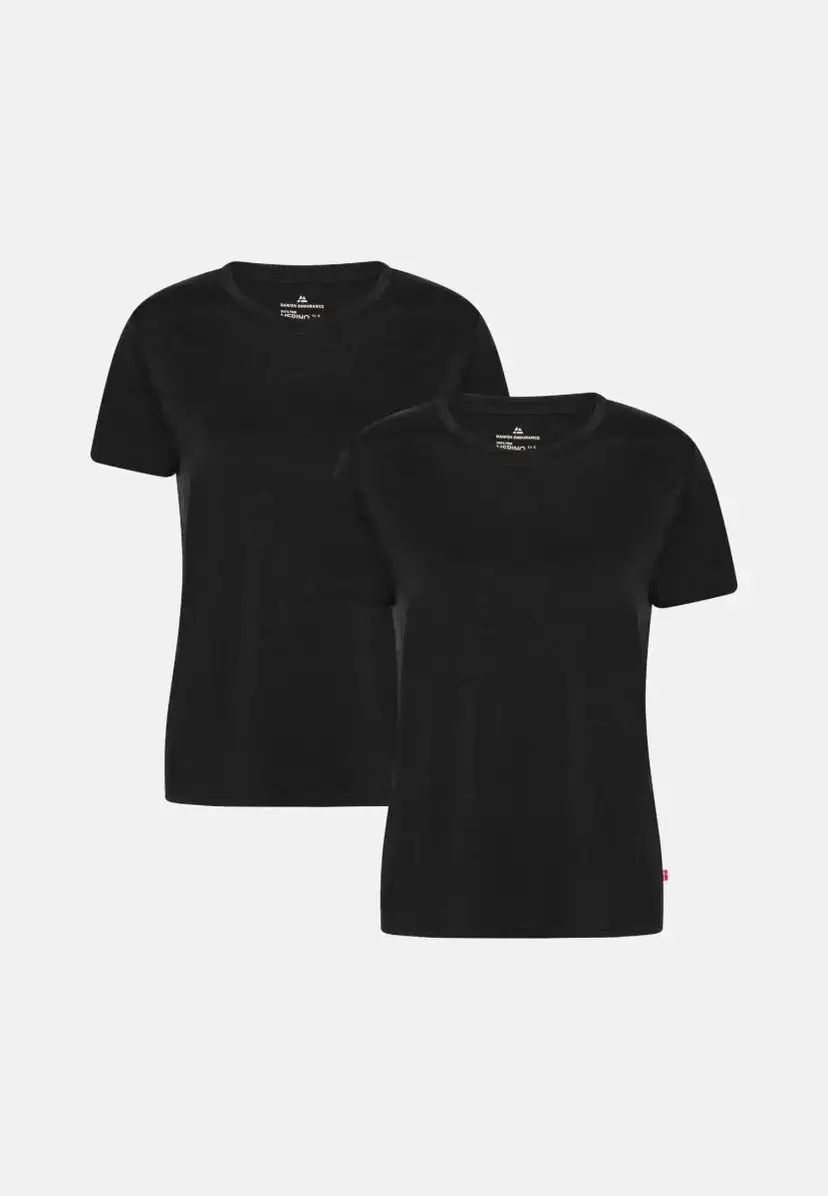 DANISH ENDURANCE DANISH ENDURANCE MERINO T-SHIRT, Sort, S