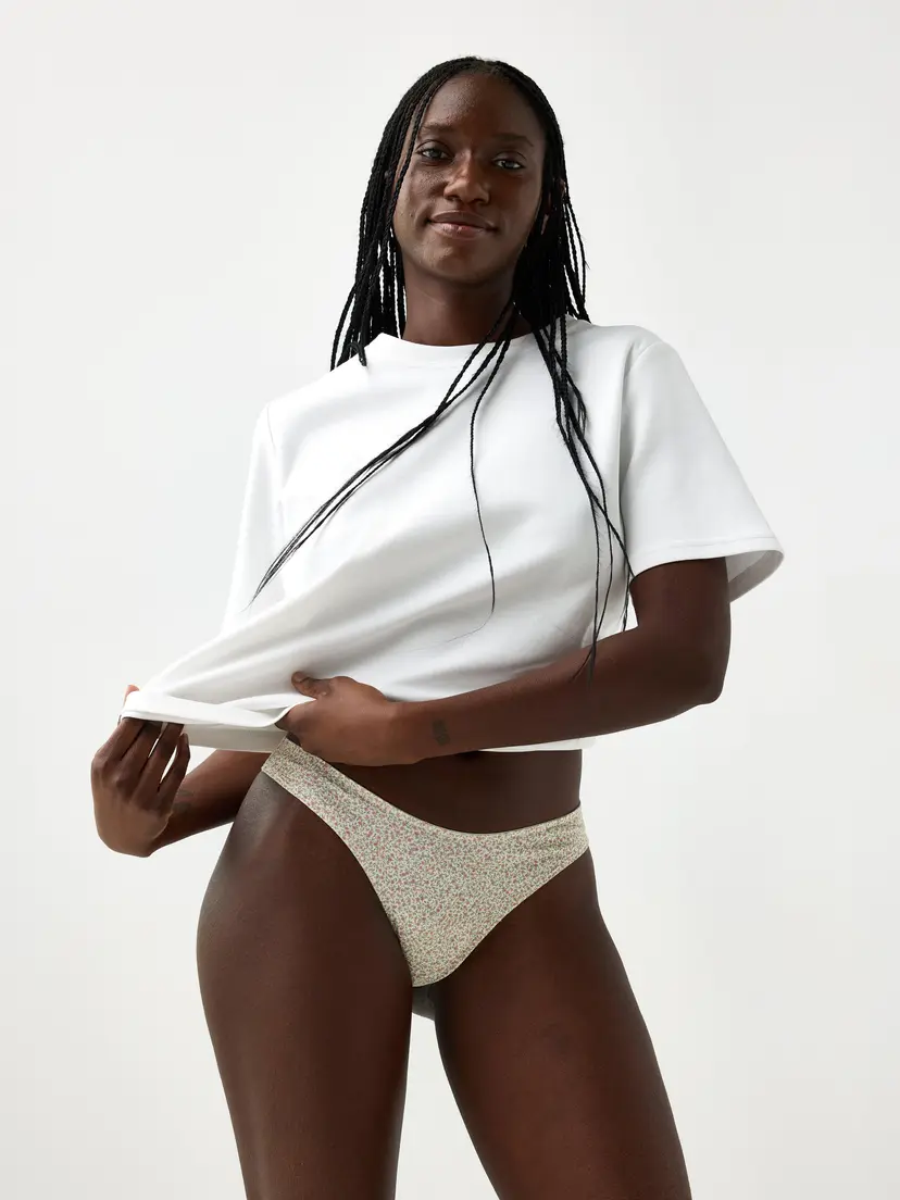 Lindex 3-pakning  stringtruse med lav midje
