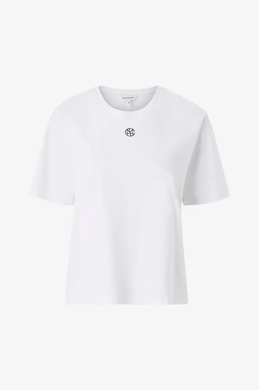 MSCH Copenhagen Topp mschMelea Icon Tee - Hvit