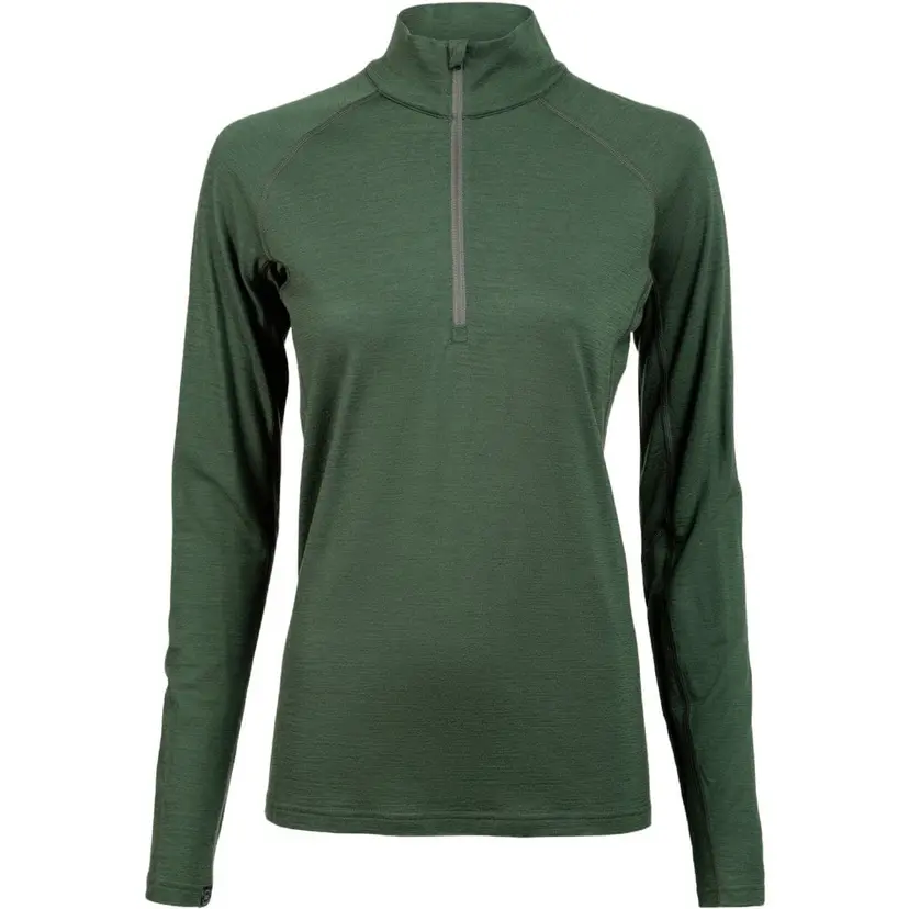 Lundhags Lundhags Gimmer Merino Lt Ws 1/2 Zip Thyme Green