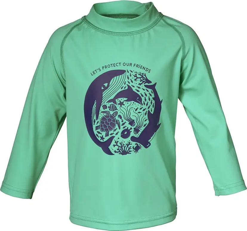 Isbjörn Of Sweden Isbjörn of Sweden Kids' Sealion Sun Sweater Mint