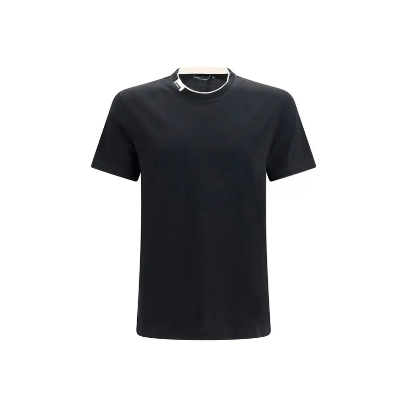 Dolce & Gabbana Dolce & Gabbana T-skjorter – Svart