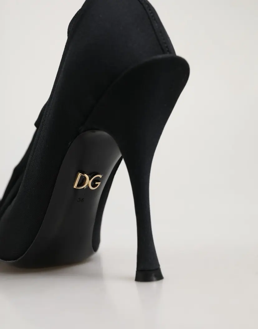 Dolce & Gabbana Dolce & Gabbana Høye støvletter – Svart