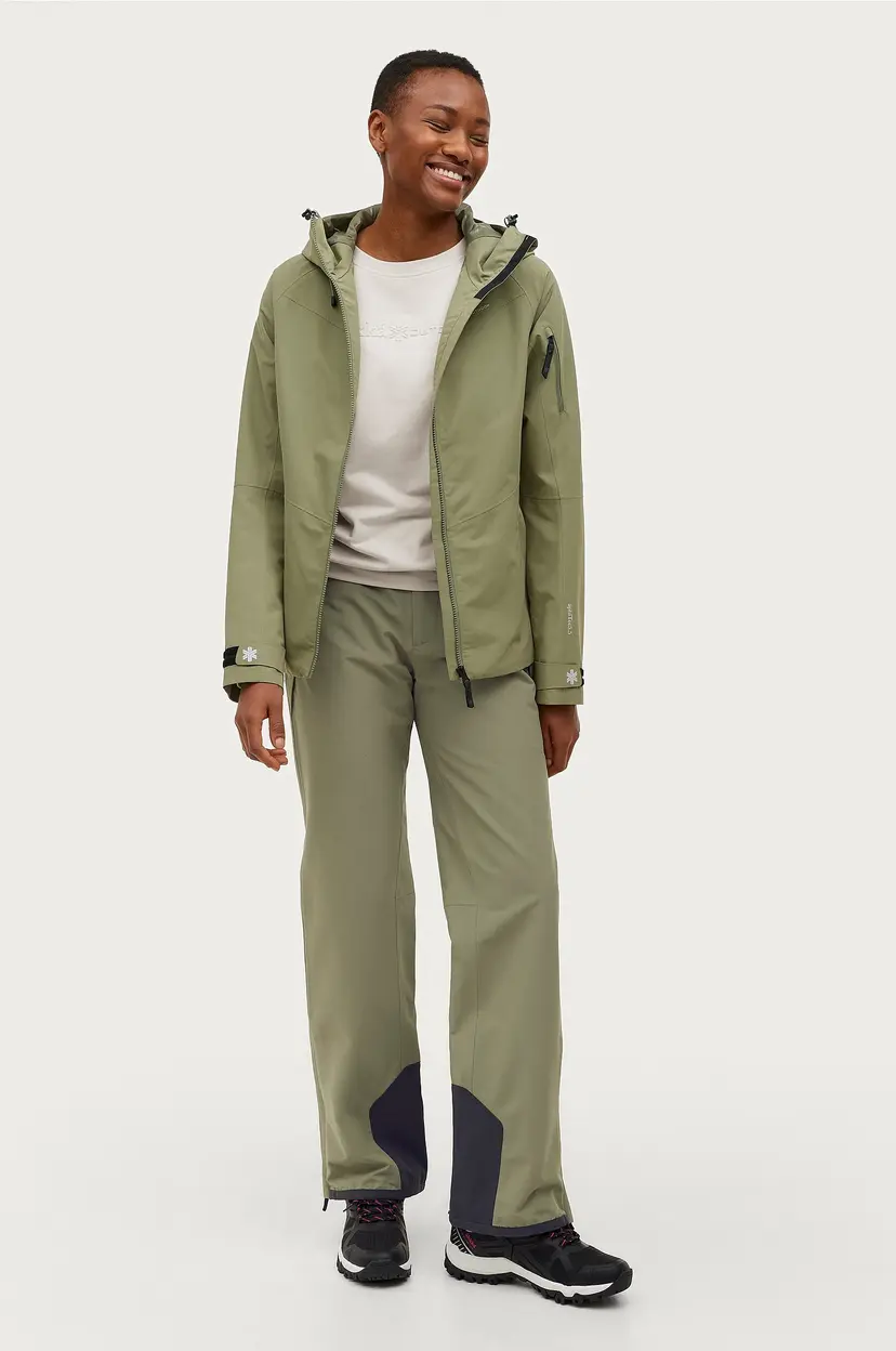 Áhkká Skallbukser Shell Pant W - Grønn