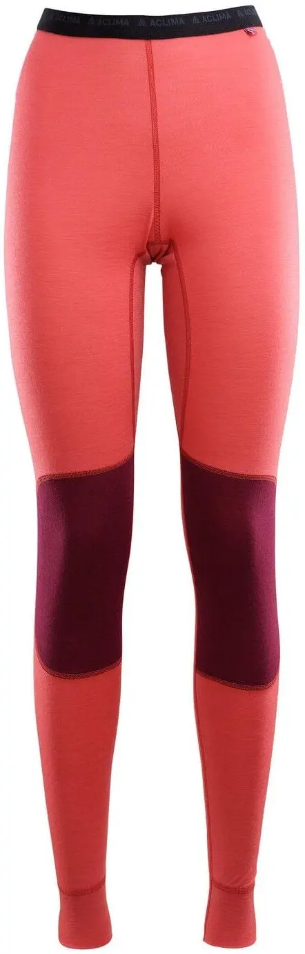Aclima Aclima W's Lightwool Reinforced Longs Baked Apple/Zinfandel