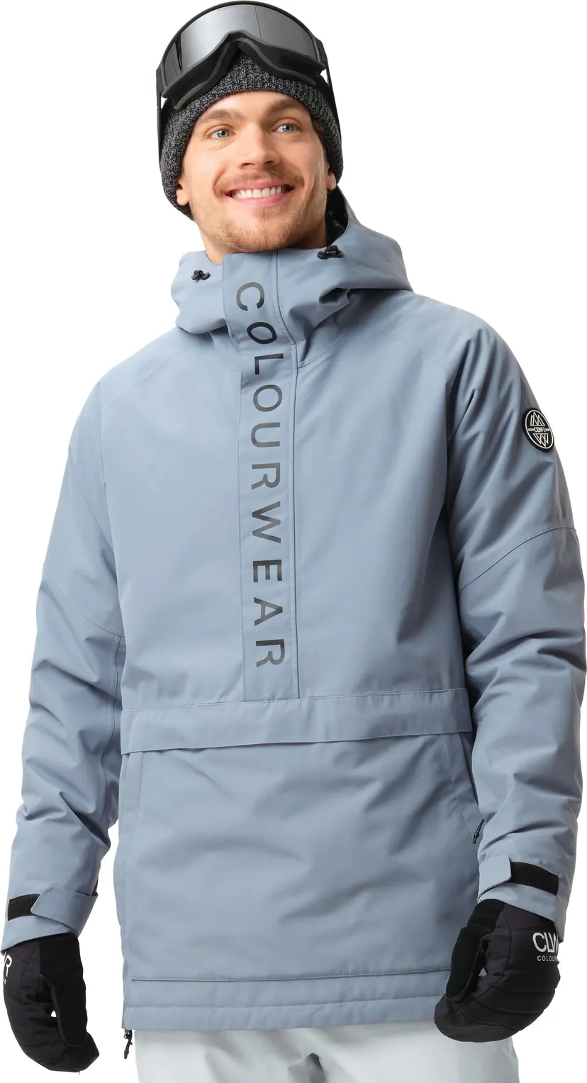 ColourWear ColourWear Men's Signature Anorak Grey Blue