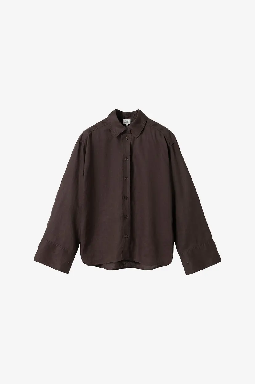 Twist & Tango Linskjorte Evianna Linen Shirt - Brun