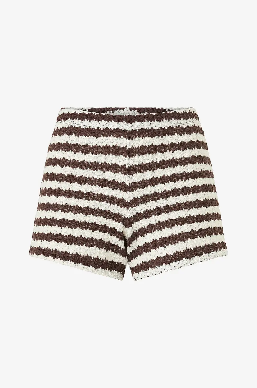 Gina Tricot Shorts Crochet - Brun