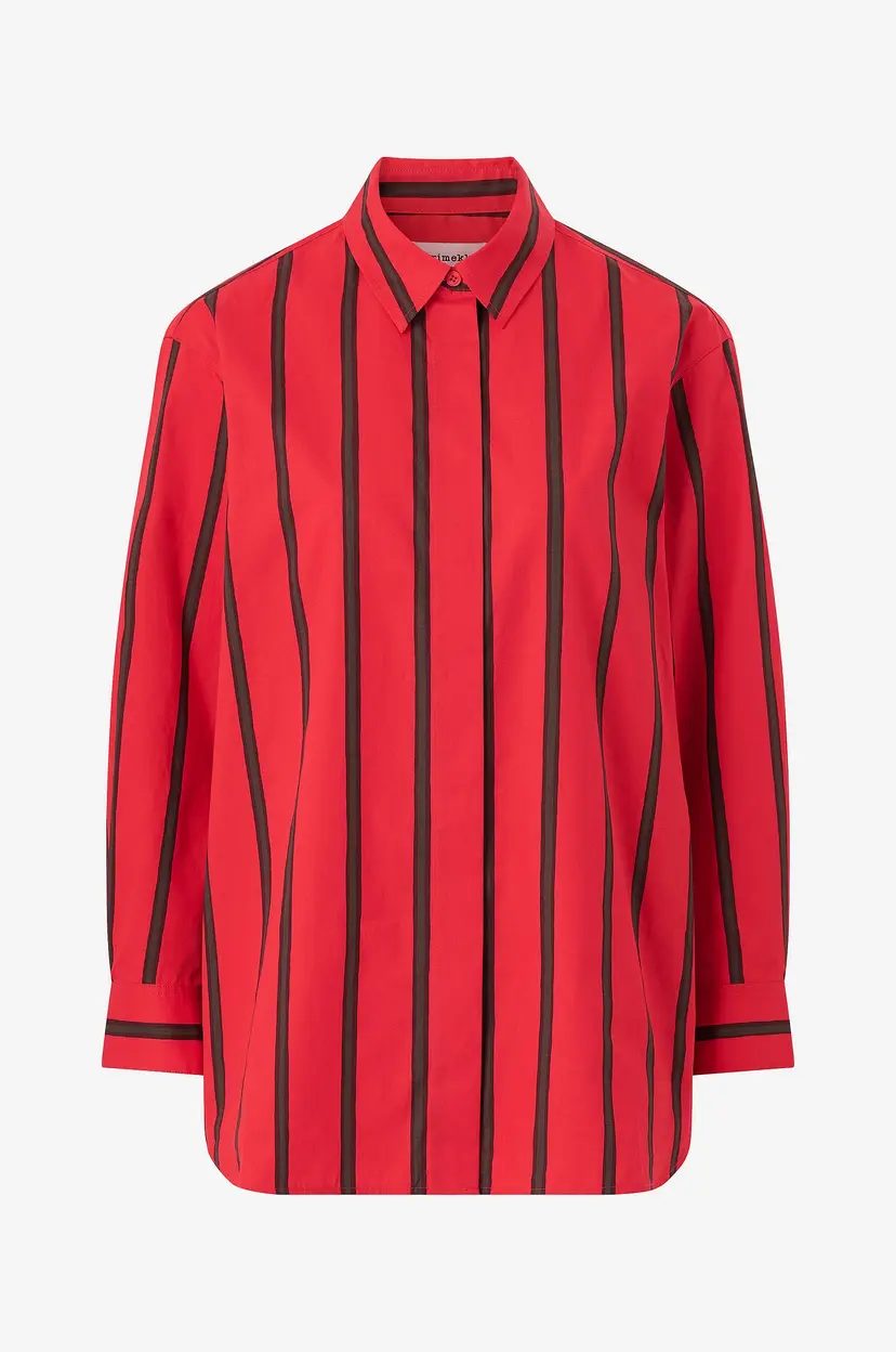 Marimekko Skjorte Ruoste Puhveli - Rød