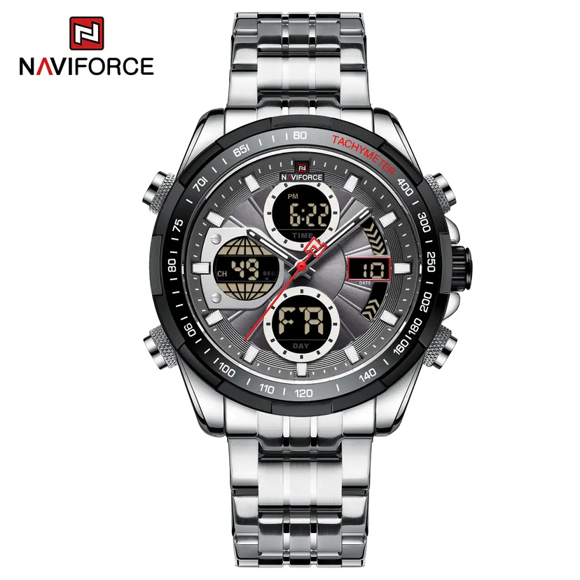 NAVIFORCE Naviforce Global Force Steel Grey