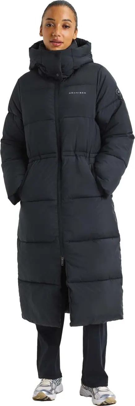 Röhnisch Röhnisch Women's Pebble Hood Coat Black